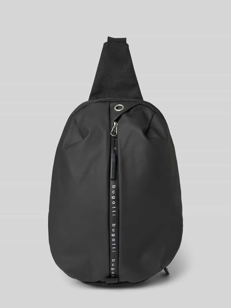 Torba na długim pasku z nadrukiem z logo model ‘Blanc’