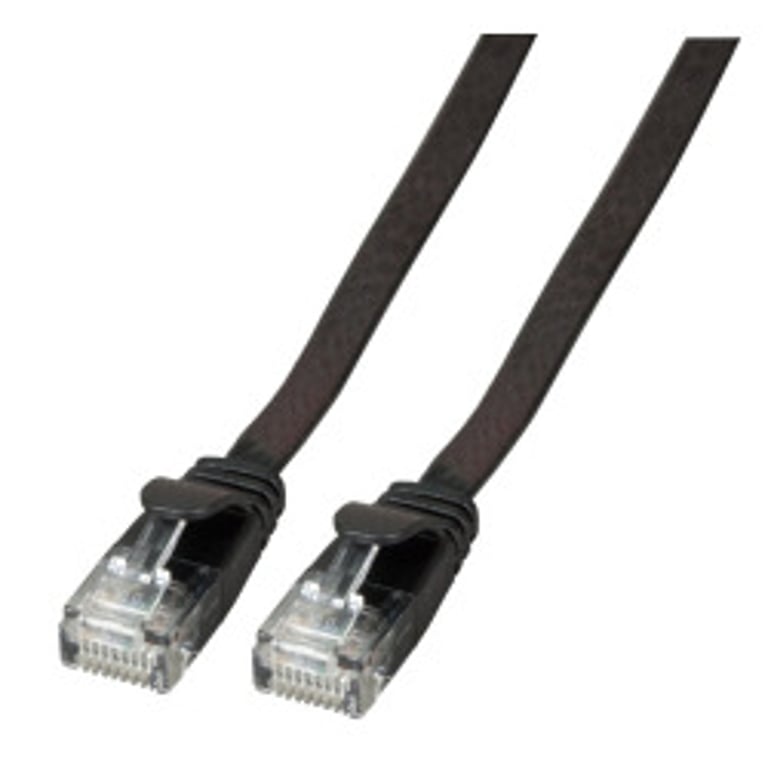 EFB Elektronik K8107SW.2 kabel sieciowy Czarny 2 m Cat6a U/UTP (UTP)