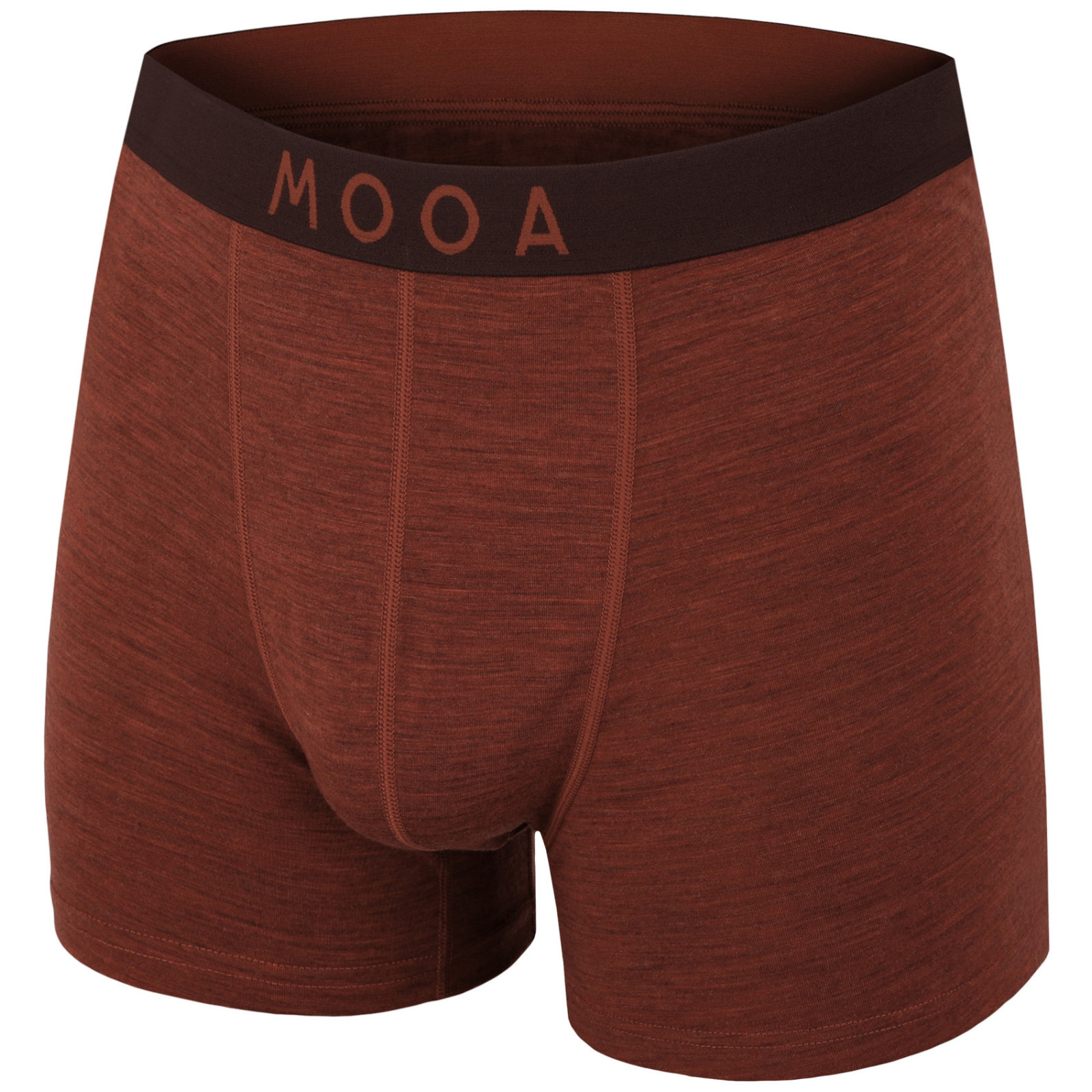 Męskie bokserki MOOA MerinoSilk 4in Rozmiar: XL / Kolor: pomarańczowy