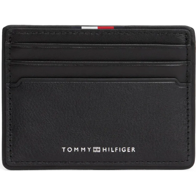 Tommy Hilfiger Skórzane etui na karty CORP