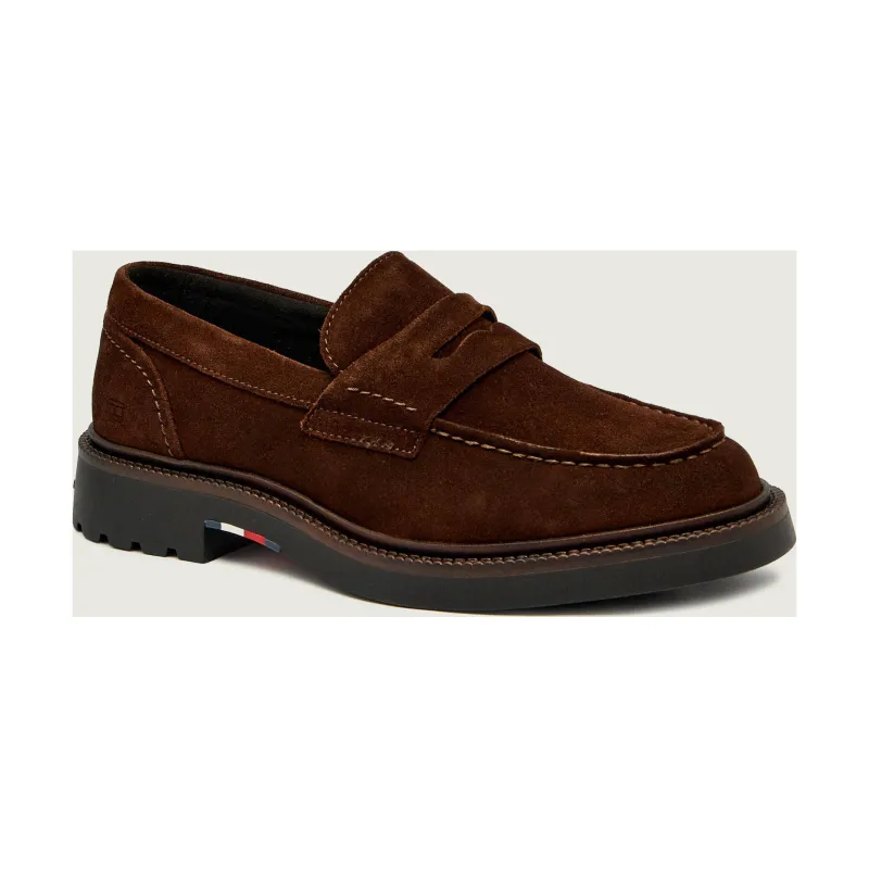 Tommy Hilfiger Skórzane loafersy