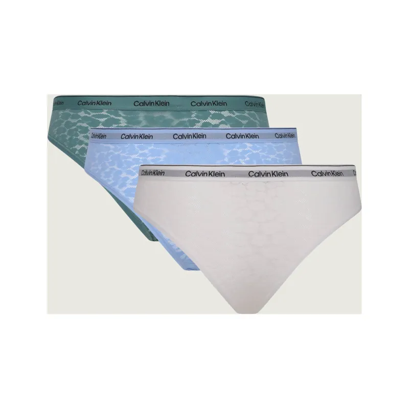 Calvin Klein Underwear Koronkowe figi brazylijskie 3-pack