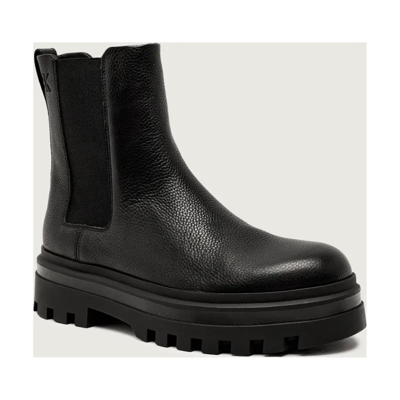 Calvin Klein Skórzane sztyblety LUGGED CHELSEA