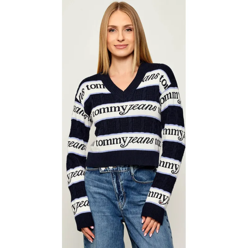 Tommy Jeans Sweter | Cropped Fit