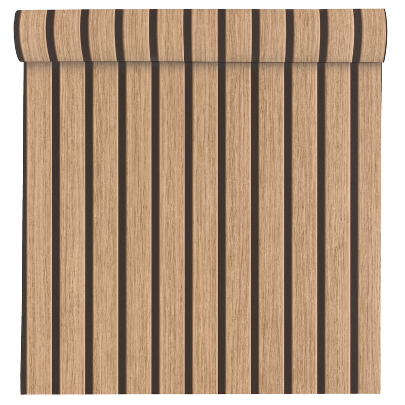 Tapeta samoprzylepna Echo Lamel jasnobrązowa winylowa