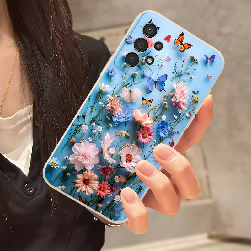 TEMU Prosta, drukowana etui na telefon dla Samsung Galaxy A04 A04S A05 A05S A06 A13 A14 A15 A16 A22 A23 A24 A25 A32 A33 A34 A35 A52 A52S A53 A54 A55