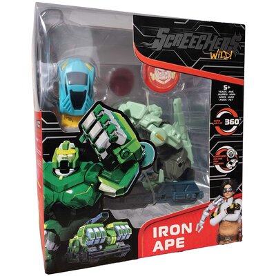 Zestaw figurek ALPHA Screechers Wild! Zestaw Transformujący Pojazd Iron Ape 685201