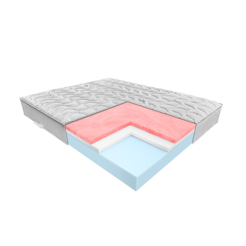 JANPOL ESSENCE - materac termoelastyczny, piankowy, Rozmiar - 140x200, Pokrowiec - Silver Care