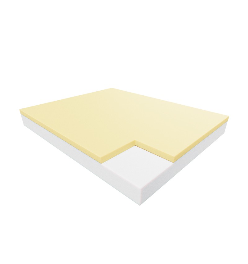 JANPOL JULIA – materac termoelastyczny, piankowy, Rozmiar - 140x200, Pokrowiec - Silver Care