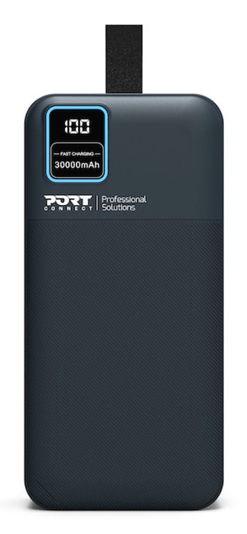Port Designs 907003 bank mocy Litowo-polimerowy (LiPo) 30000 mAh Czarny