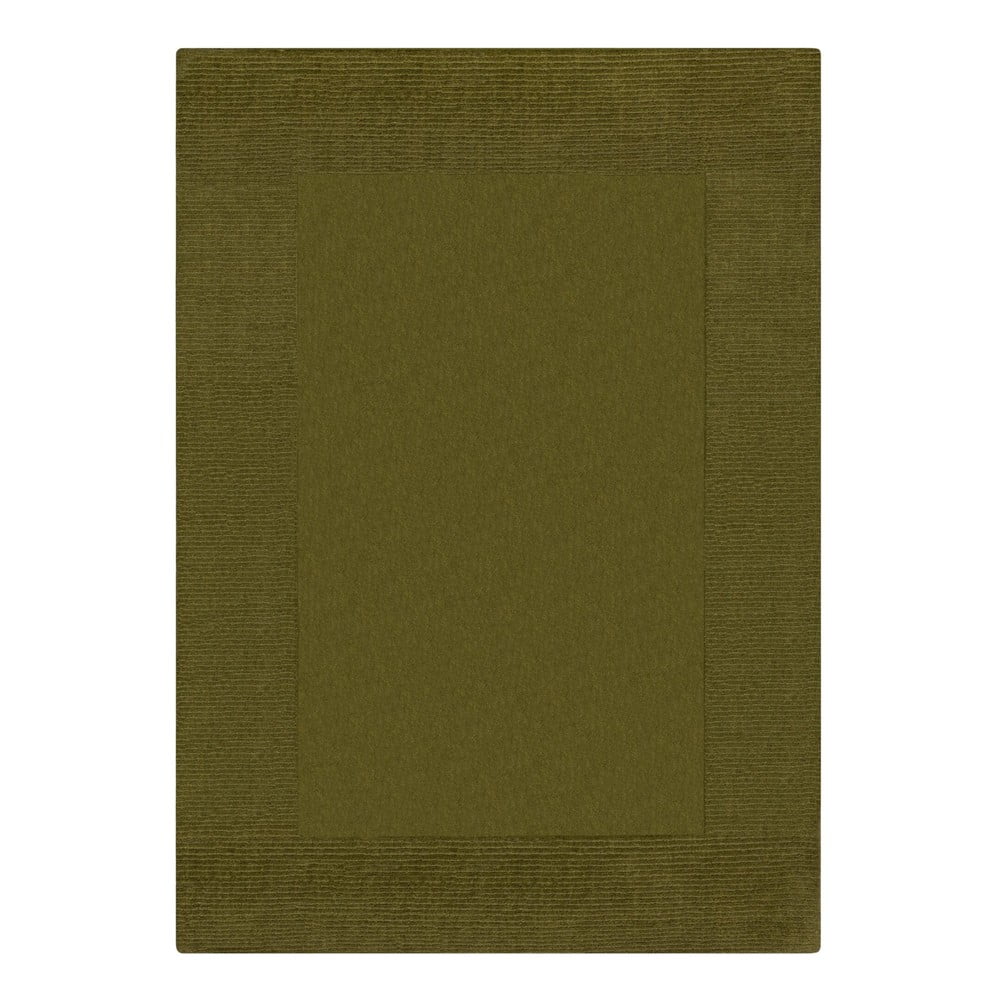 Zielony dywan wełniany 200x290 cm – Flair Rugs