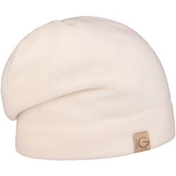 Czapka z Polaru Uni by Gebeana, kremowobiały, One Size