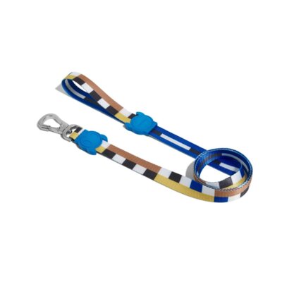 Smycz ZEE DOG Blocks L (120 x 2.5 cm) Wielokolorowy