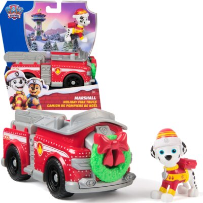 Pojazd SPIN MASTER Psi Patrol Świąteczny Wóz Strażacki Marshalla 6074039 20153732