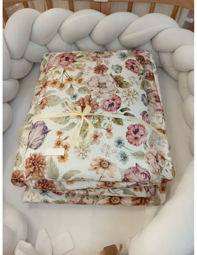 Baby in World Komplet Pościeli Bambusowej z wypełnieniem Garden