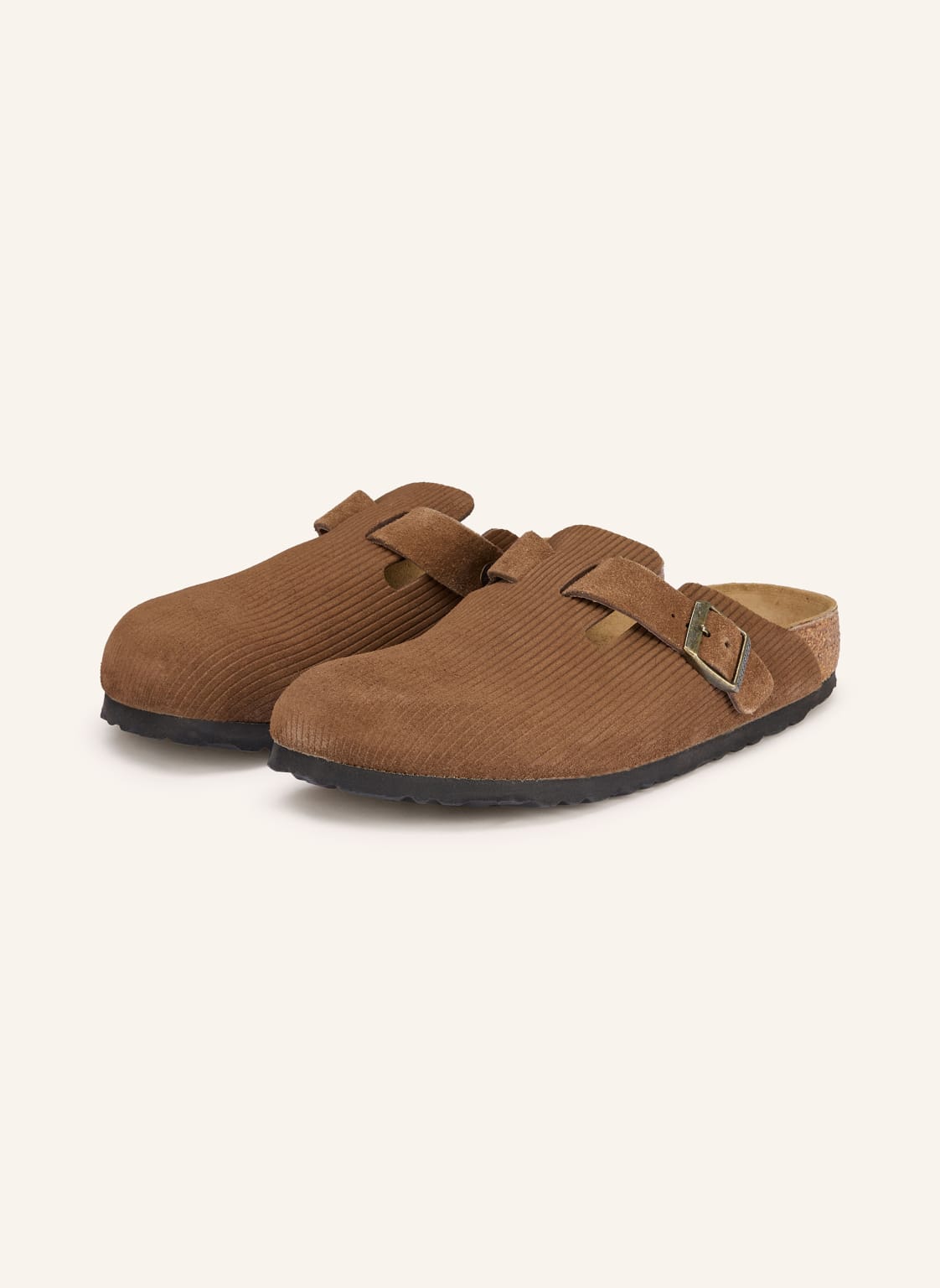 Birkenstock Klapki Boston Leve braun