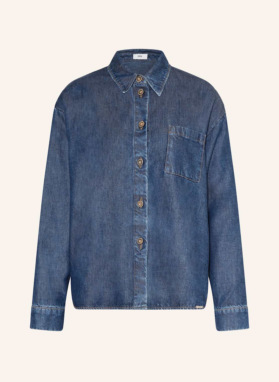 Cinque Bluzka Jeansowa Citari blau
