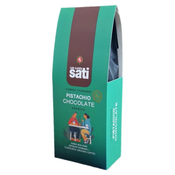 Sati Pistachio Chocolate 200g kawa mielona smakowa