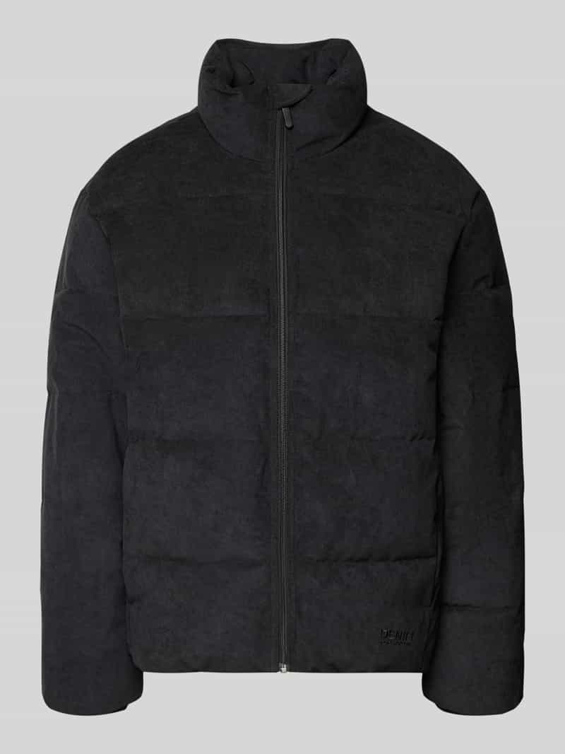 Kurtka pikowana o kroju regular fit ze sztruksu