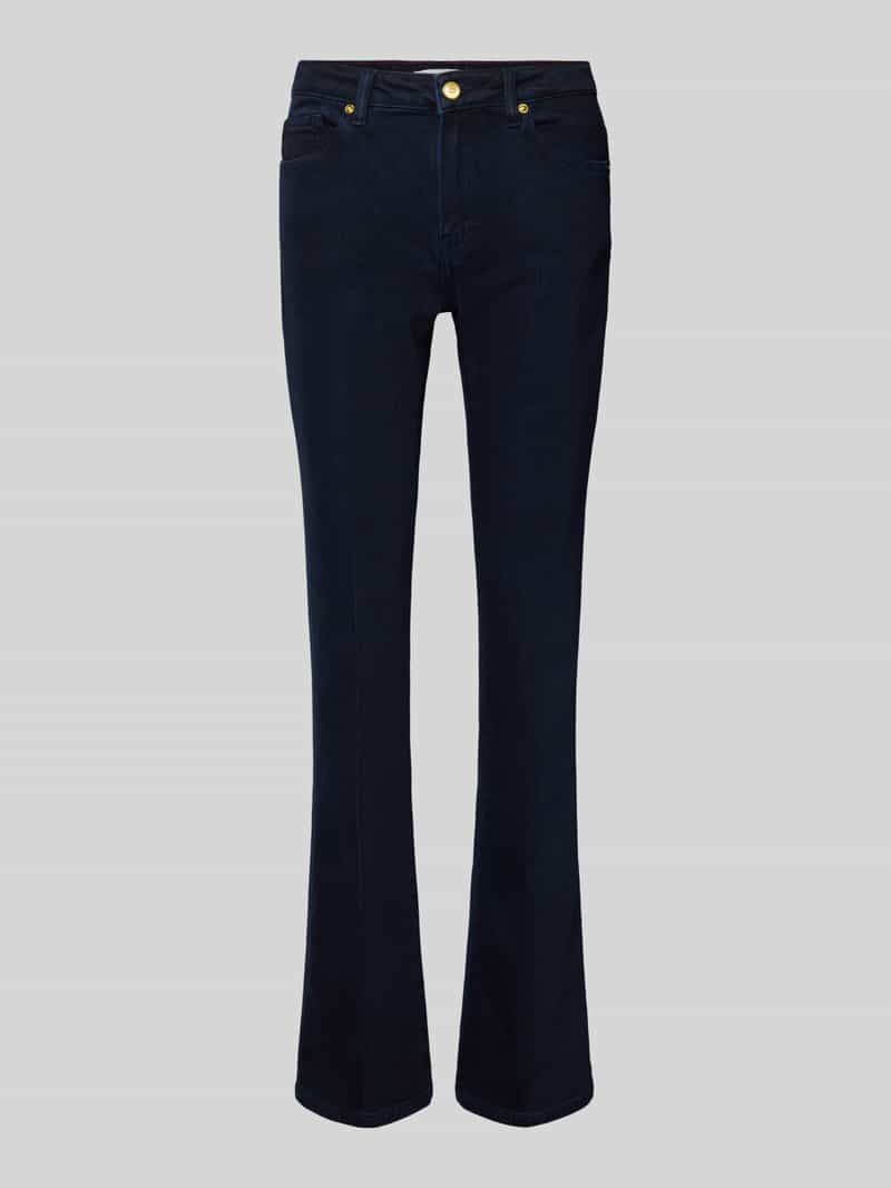 Jeansy z poszerzaną nogawką o kroju regular fit z mieszanki bawełny