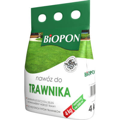 Nawóz do trawnika granulat 4 kg Bopon