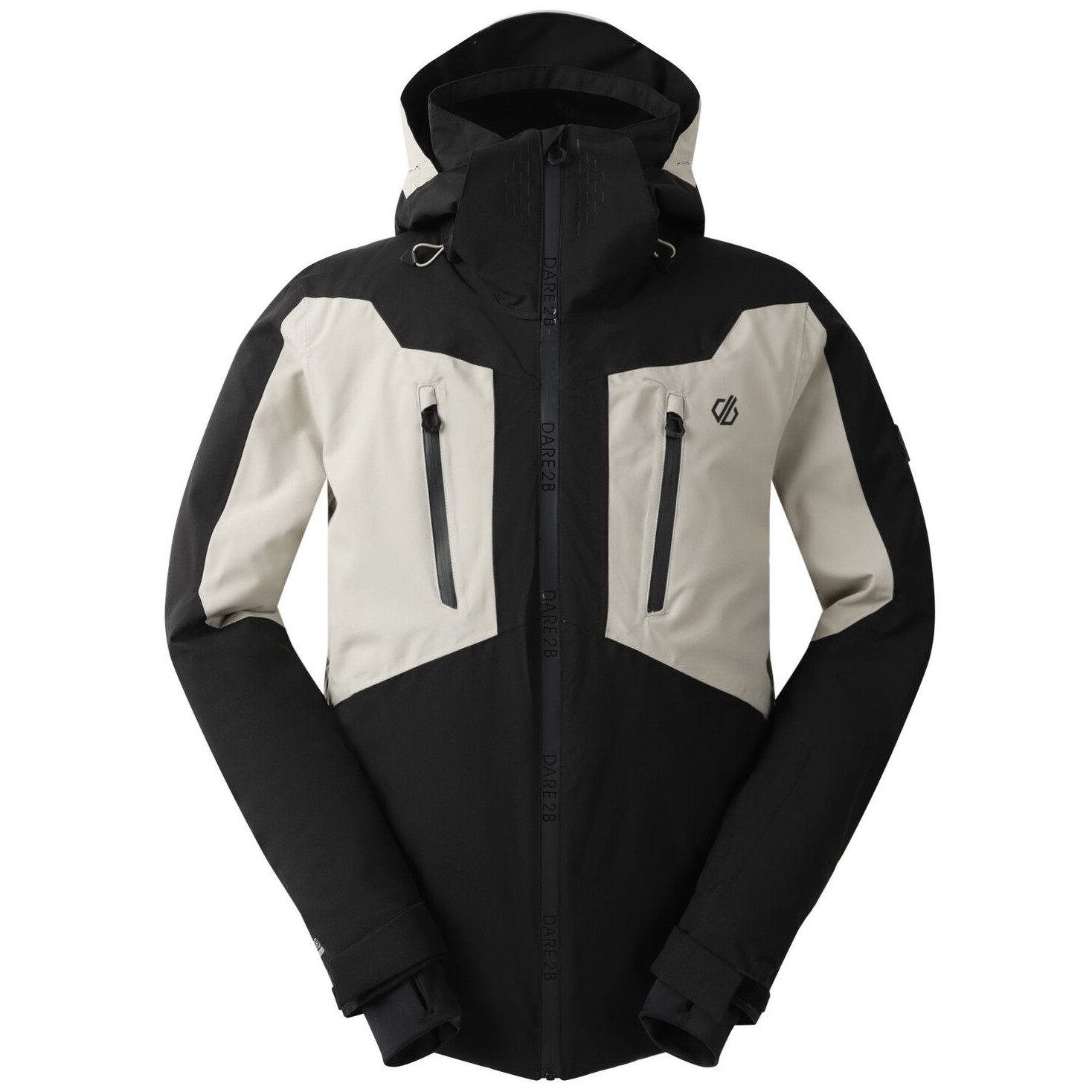 Męska kurtka narciarska Dare 2b Assimilate Jacket Rozmiar: M / Kolor: czarny/beżowy