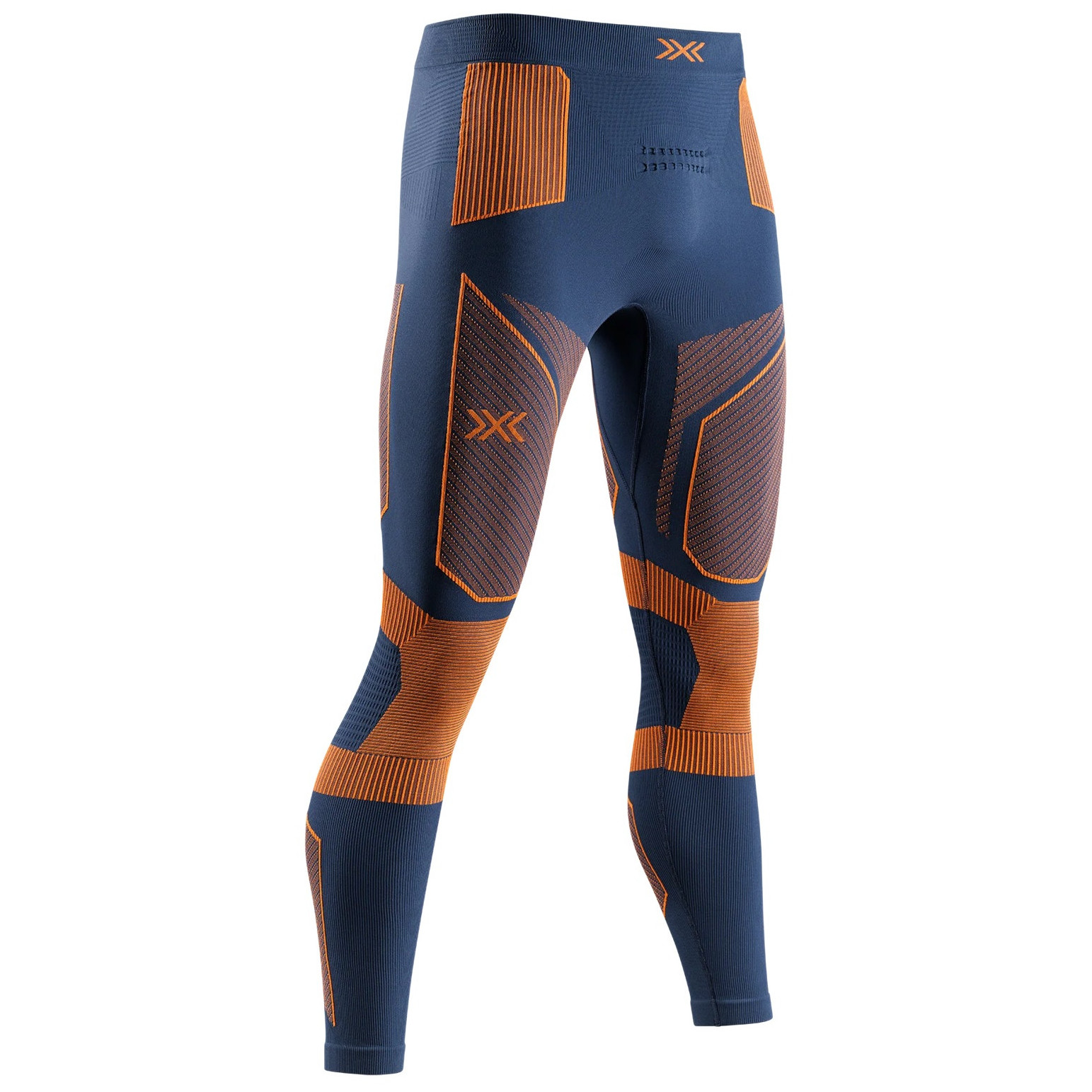Męskie kalesony X-Bionic Energy Accumulator Light Pants Rozmiar: M / Kolor: niebieski/pomarańczowy