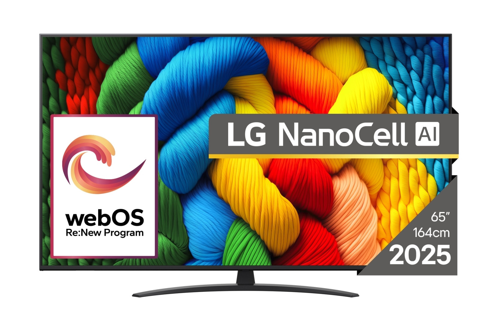 LG NanoCell 65NANO81A3A 65'' 4K Ultra HD WebOS