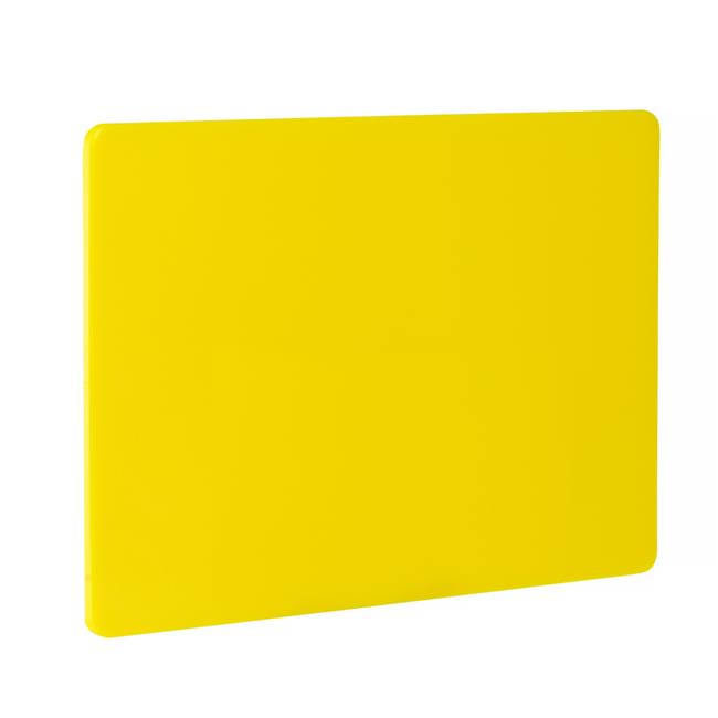 Deska do Krojenia Hendi HACCP 600x400 mm – Żółta, LDPE 15 mm, Surowy Drób 827154