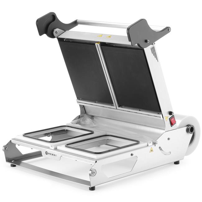 Zgrzewarka do tacek DUAL, HENDI, 230V/1400W, 653x487x(H)190mm 297315
