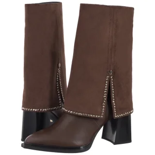 Botki Brązowe K7206-02/00-8 (MA1447-b) Maciejka