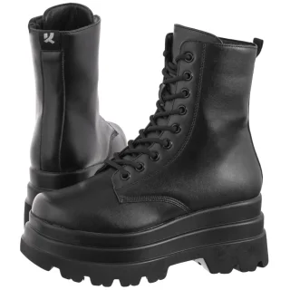 Botki Deathwatch Trident Platform Boots Black KA0061 (KO6-a) Koi Footwear