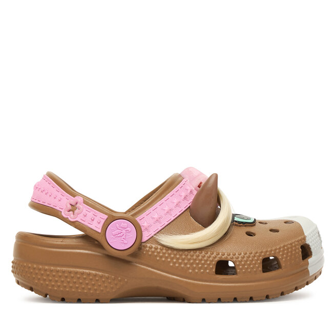 Klapki Crocs Toddler Classic IAM Horse Clog 211371 Brązowy