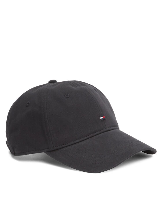 Tommy Hilfiger Czapka z daszkiem Flag '85 Soft 6 Panel Cap AM0AM12531 Czarny
