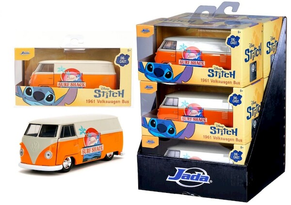Jada Stitch Metal VW Bus 1961 1:32