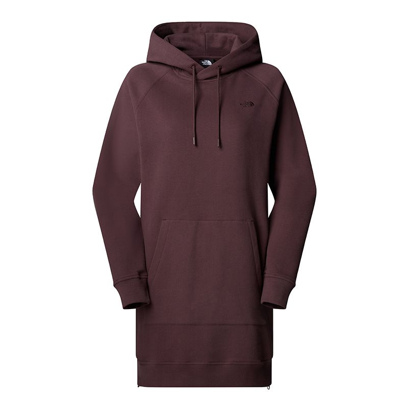 Sukienka damska The North Face Relaxed Hooded 0A8E48BQ71 - brązowa