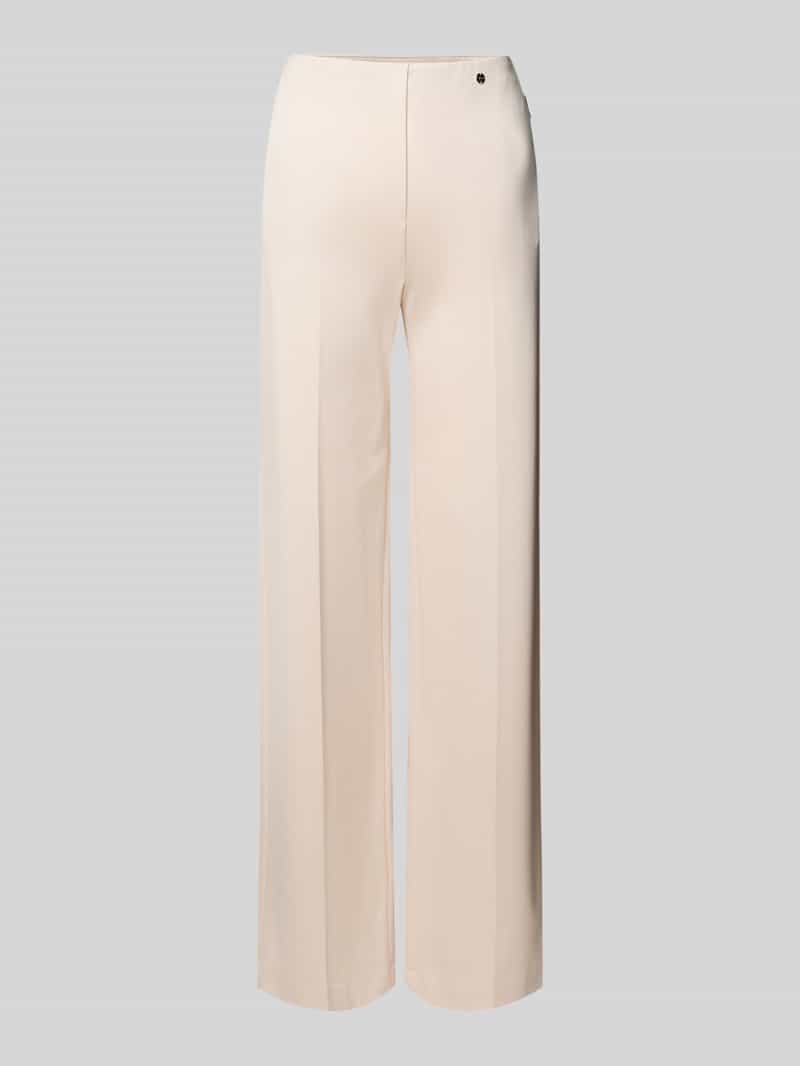 Spodnie materiałowe w kant z mieszanki wiskozy