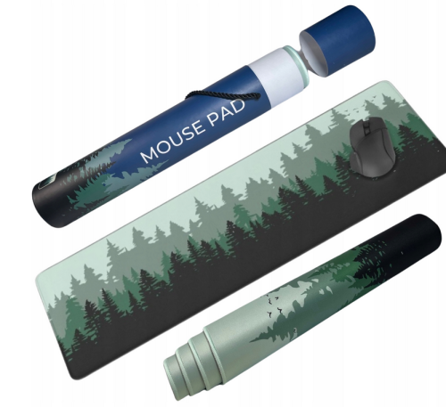 Gembird Podkładka pod myszkę 80x40 cm Forest Las Gamingowa Wodoodporna