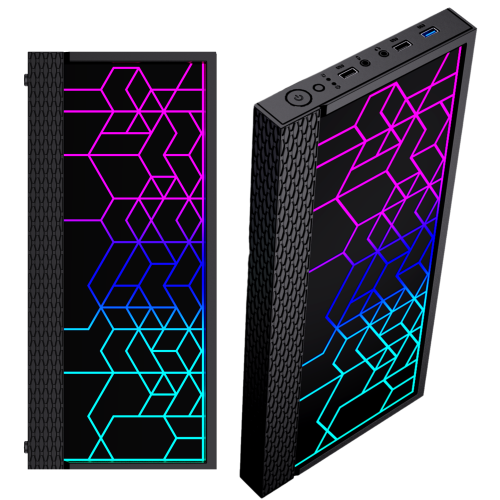 Przedni panel do obudowy FORNAX 2500 Gembird Front panel czarny