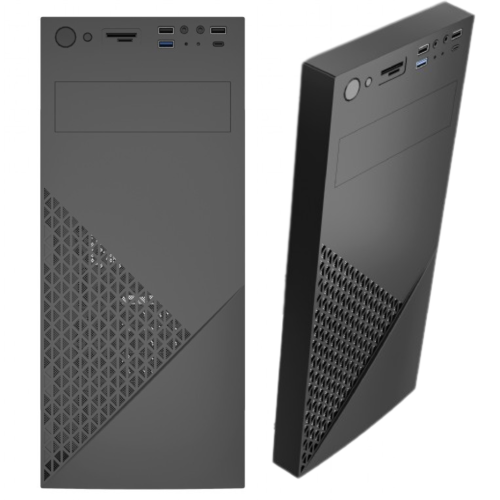 Przedni panel do obudowy FORNAX 170 Gembird Front panel czarny