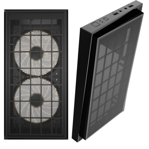 Przedni panel do obudowy FORNAX 950B 960R Gembird Front panel mesh