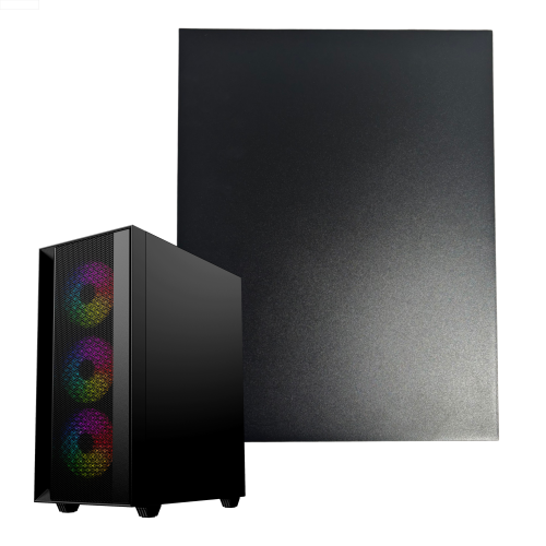 Gembird Prawy panel boczny do obudowy Fornax 4000 czarny blacha