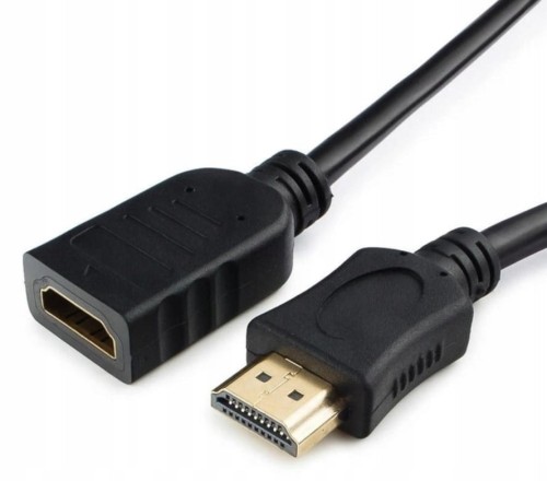 Gembird Przedłużacz HDMI 0,5m Gembird High Speed 4K UHD 18Gb/s Ethernet HDMI 2.0