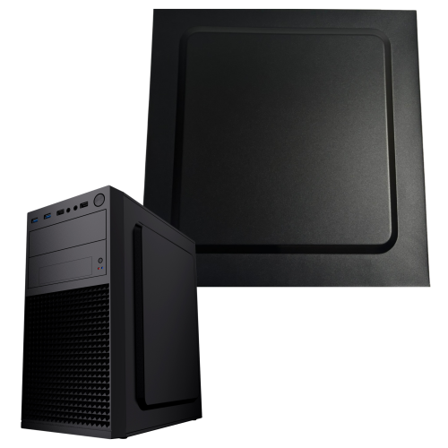 Gembird Lewy panel boczny do obudowy Fornax K300 czarny blacha