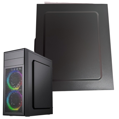 Gembird Prawy panel boczny do obudowy M100RGB / M100B czarna blacha