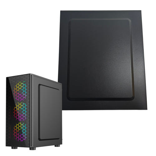 Gembird Prawy panel boczny do obudowy Fornax 500 czarny blacha