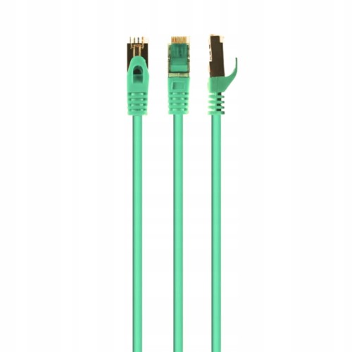 Gembird KABEL SIECIOWY PATCHCORD LAN ETHERNET RJ45 CAT6A FTP 0,5M ZIELONY