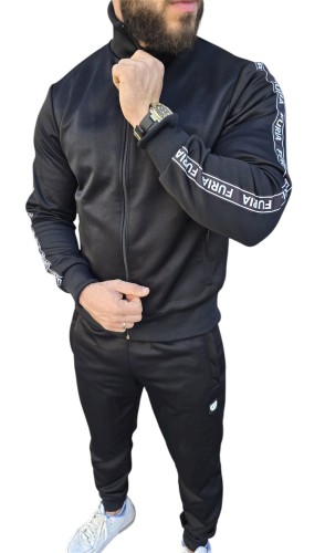 Dres czarny męski oldschool Furia