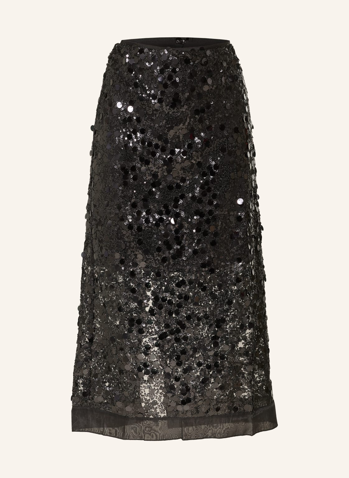 Inwear Spódnica Tiulowa Davinaiw Z Cekinami schwarz