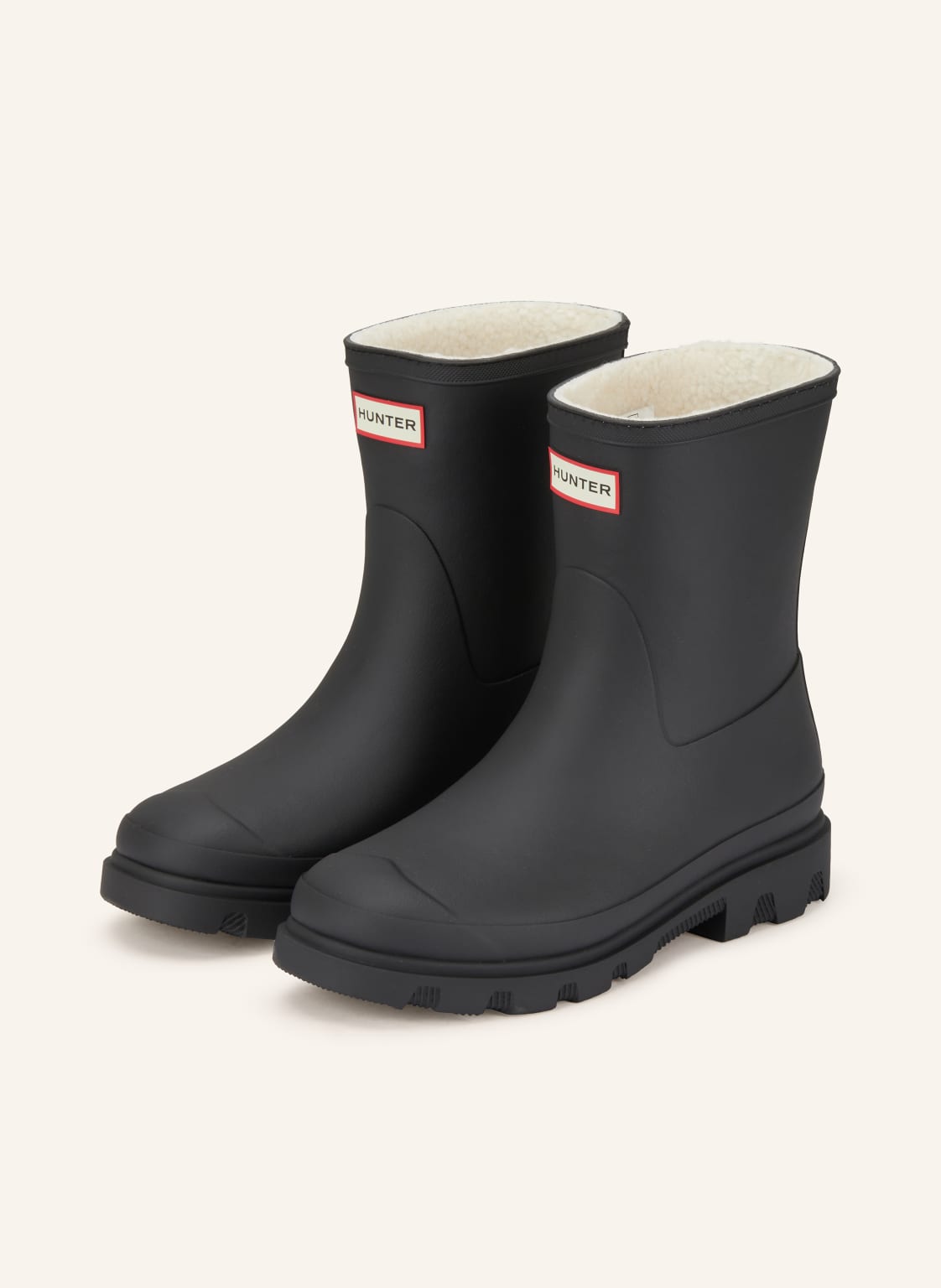 Hunter Buty Downpour schwarz